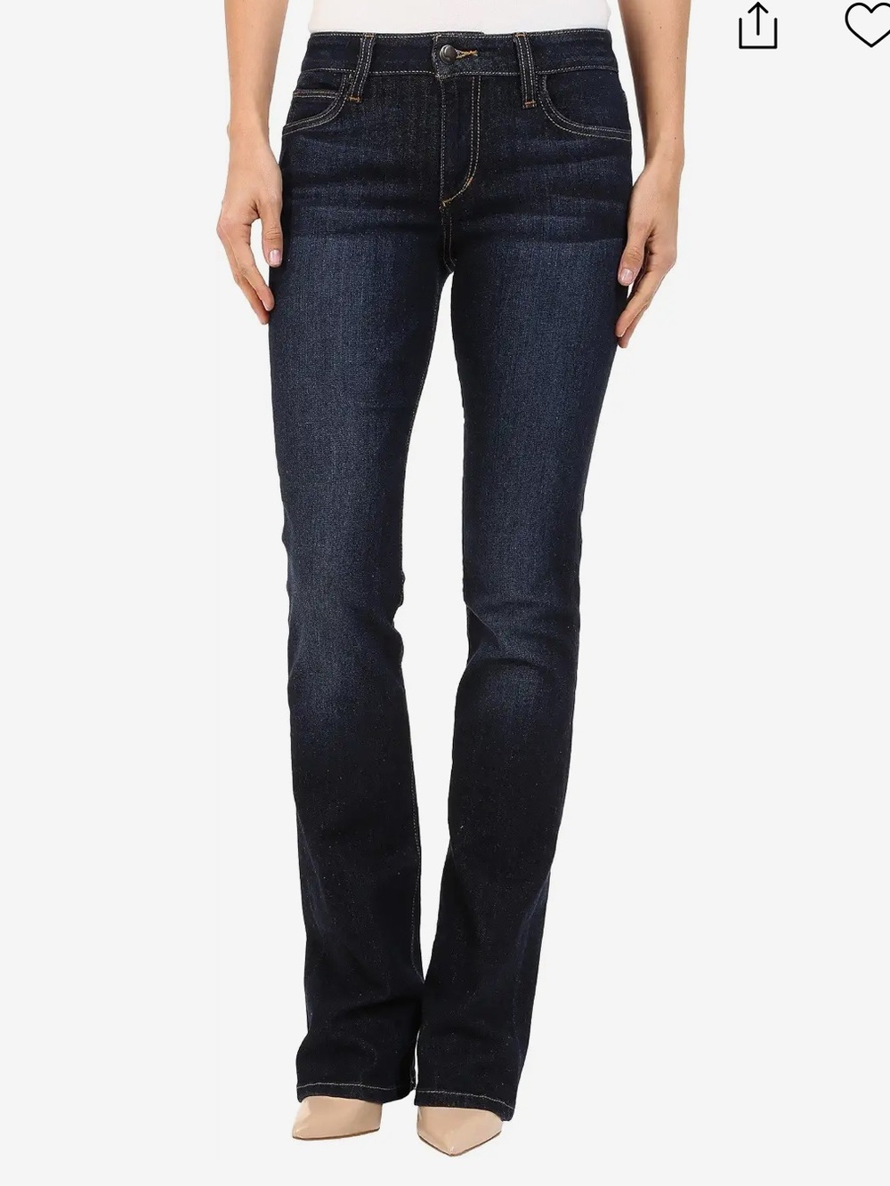 Joes Jeans Honey Bootcut Women 31 Rikki Dark Denim Western Classic Everyday Jean